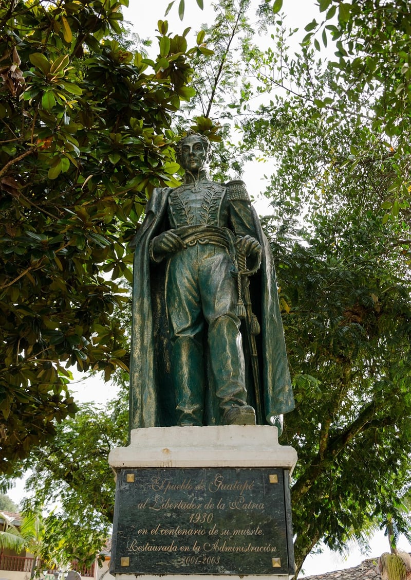 Simon Bolivar Statue